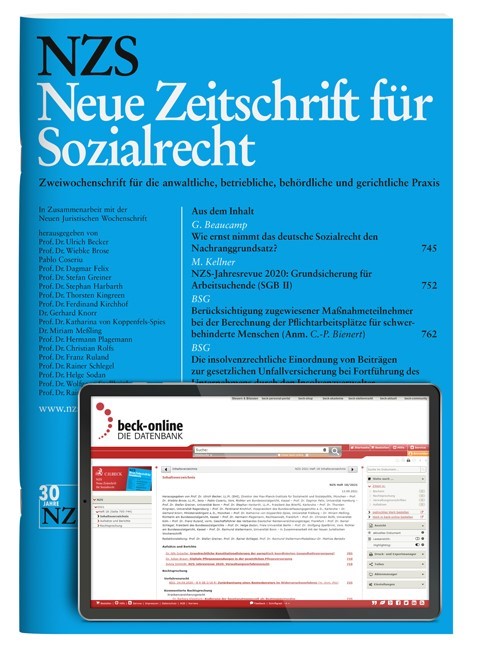 NZS • Neue Zeitschrift für Sozialrecht