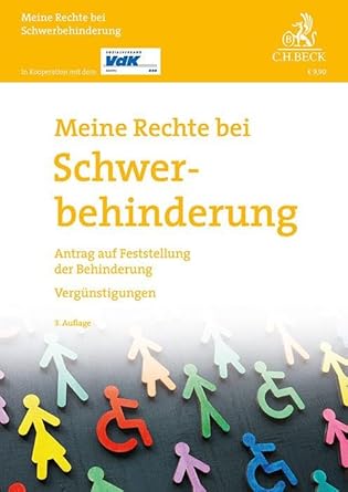 Meine Rechte bei Schwerbehinderung: Antrag auf Feststellung der Behinderung - Vergünstigungen (Vorsorgebroschüren) cover image
