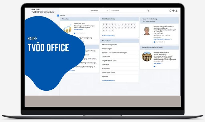 Haufe TVöD Office für die Verwaltung • online