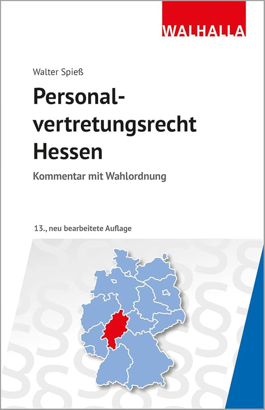 Personalvertretungsrecht Hessen: Kommentar mit Wahlordnung cover image