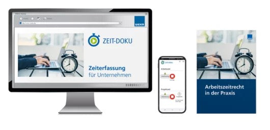 Zeiterfassung für Unternehmen • online