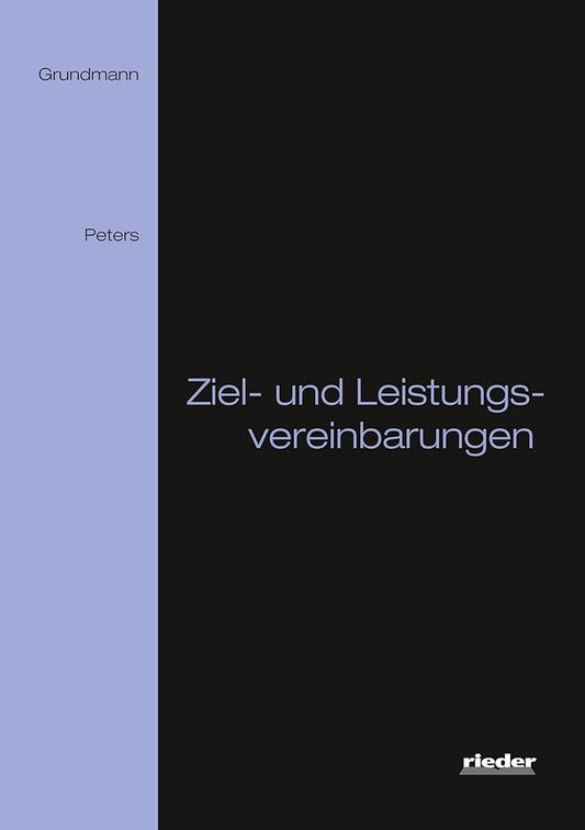 Ziel- und Leistungsvereinbarungen cover image
