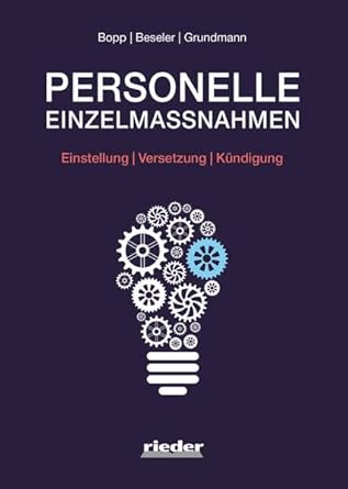 Personelle Einzelmaßnahmen cover image