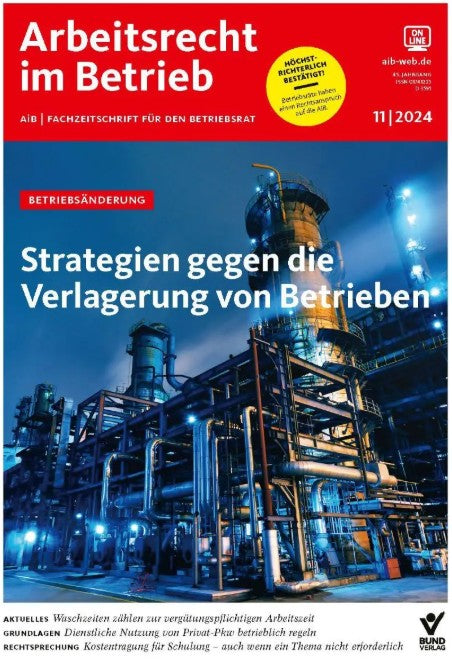 AiB • Arbeitsrecht im Betrieb