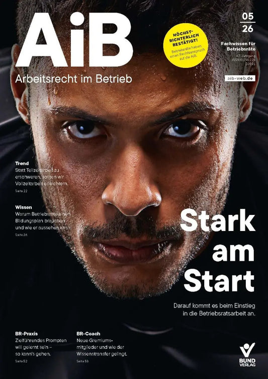 AiB • Arbeitsrecht im Betrieb (zusätzliche Digital-Lizenz/en)