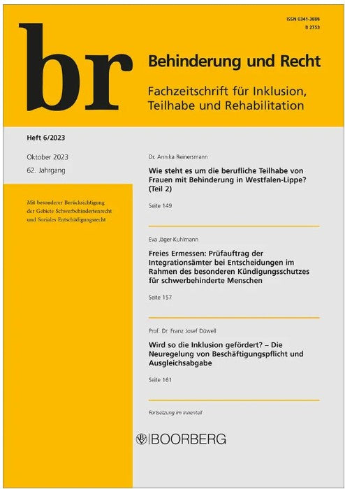 br - Behinderung und Recht