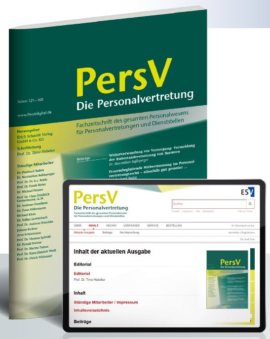 Die Personalvertretung • PersV (Print + Digital)