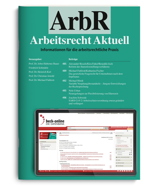ArbR • Arbeitsrecht Aktuell