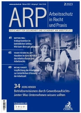 ARP • Arbeitsschutz in Recht und Praxis