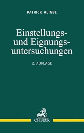 Einstellungs- und Eignungsuntersuchungen cover image