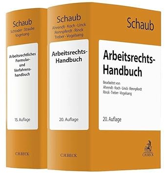 Arbeitsrechts-Handbuch und Arbeitsrechtliches Formular- und Verfahrenshandbuch cover image