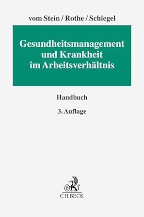 Gesundheitsmanagement und Krankheit im Arbeitsverhältnis: Handbuch cover image