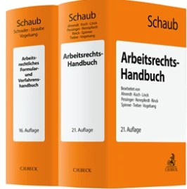 Arbeitsrechts-Handbuch und Arbeitsrechtliches Formular- und Verfahrenshandbuch  • Kombipaket