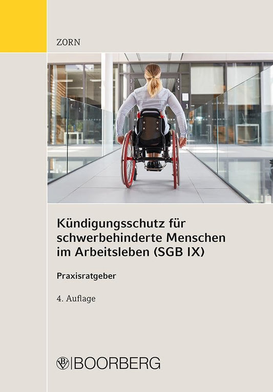 Kündigungsschutz für schwerbehinderte Menschen im Arbeitsleben (SGB IX): Praxisratgeber cover image