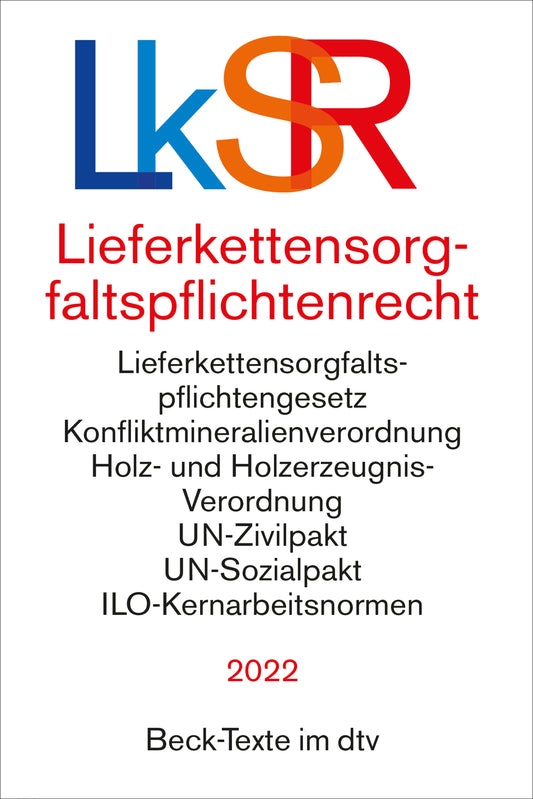 Lieferkettensorgfaltspflichtenrecht (LkSR)