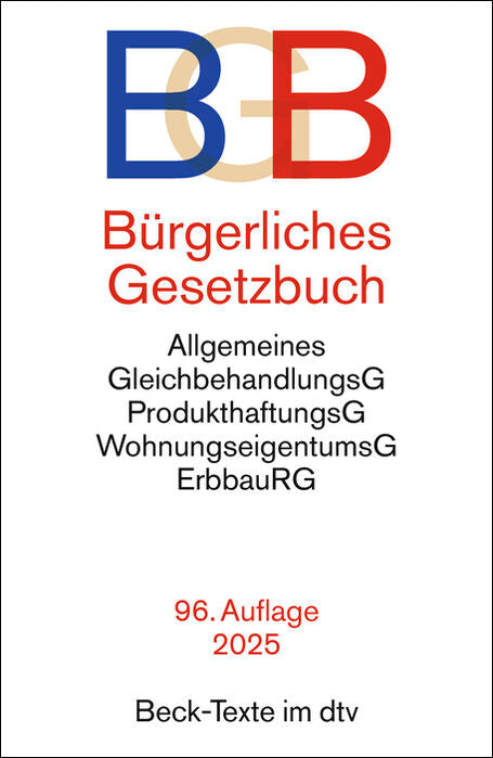 Bürgerliches Gesetzbuch (BGB)