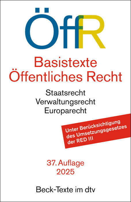 Basistexte Öffentliches Recht (ÖffR)