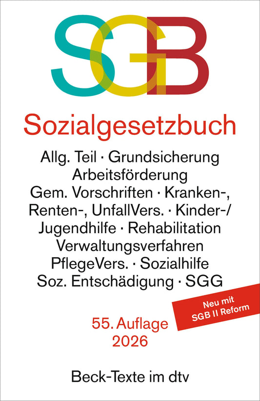 Sozialgesetzbuch mit Sozialgerichtsgesetz