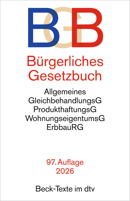 Bürgerliches Gesetzbuch (BGB)