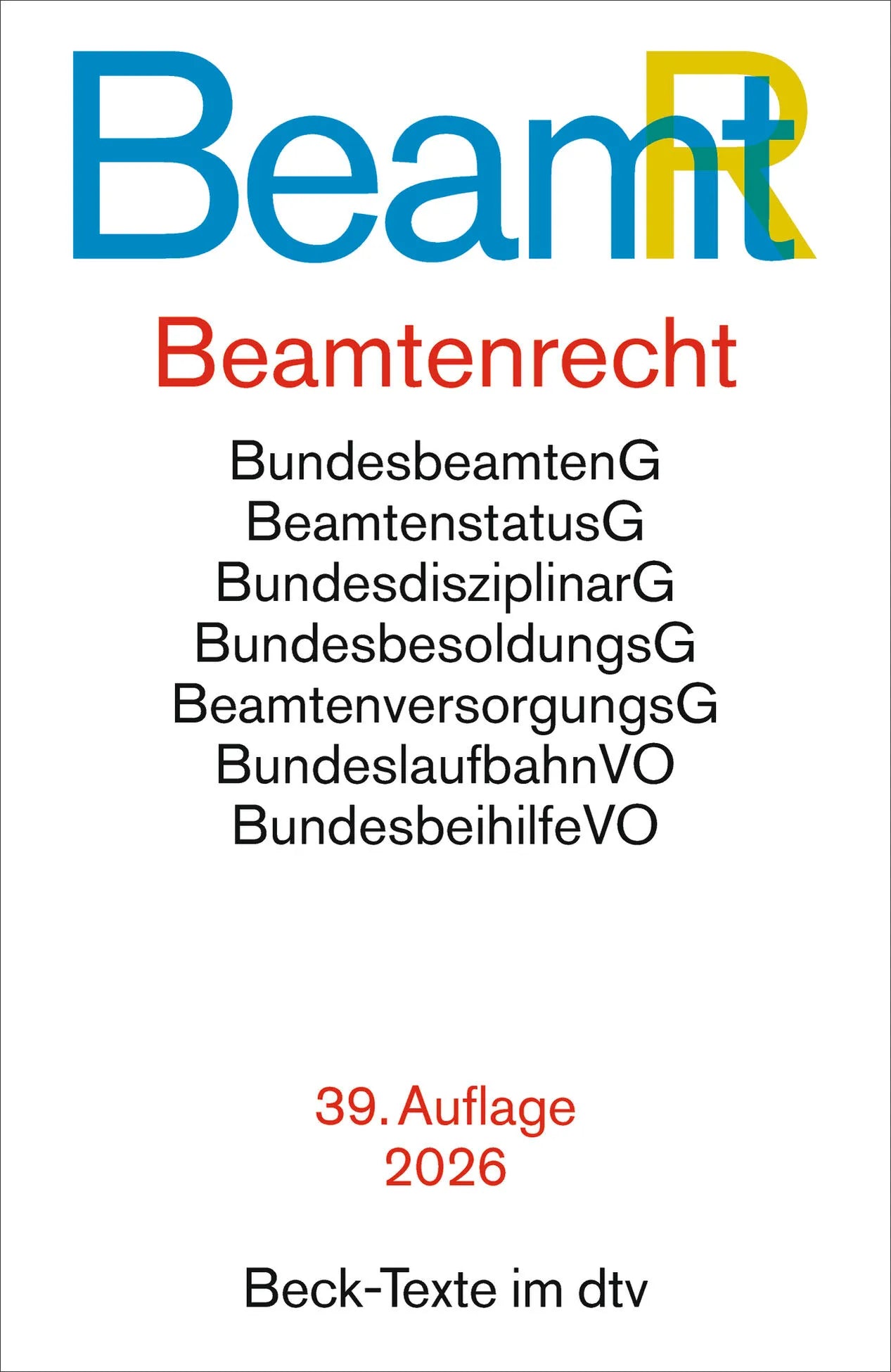 Beamtenrecht (BeamtR)