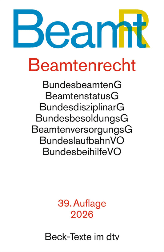Beamtenrecht (BeamtR)