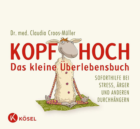 Kopf hoch – das kleine Überlebensbuch: Soforthilfe bei Stress, Ärger und anderen Durchhängern (Claudia Croos-Müller, Band 1) cover image