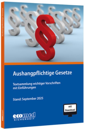 Aushangpflichtige Gesetze