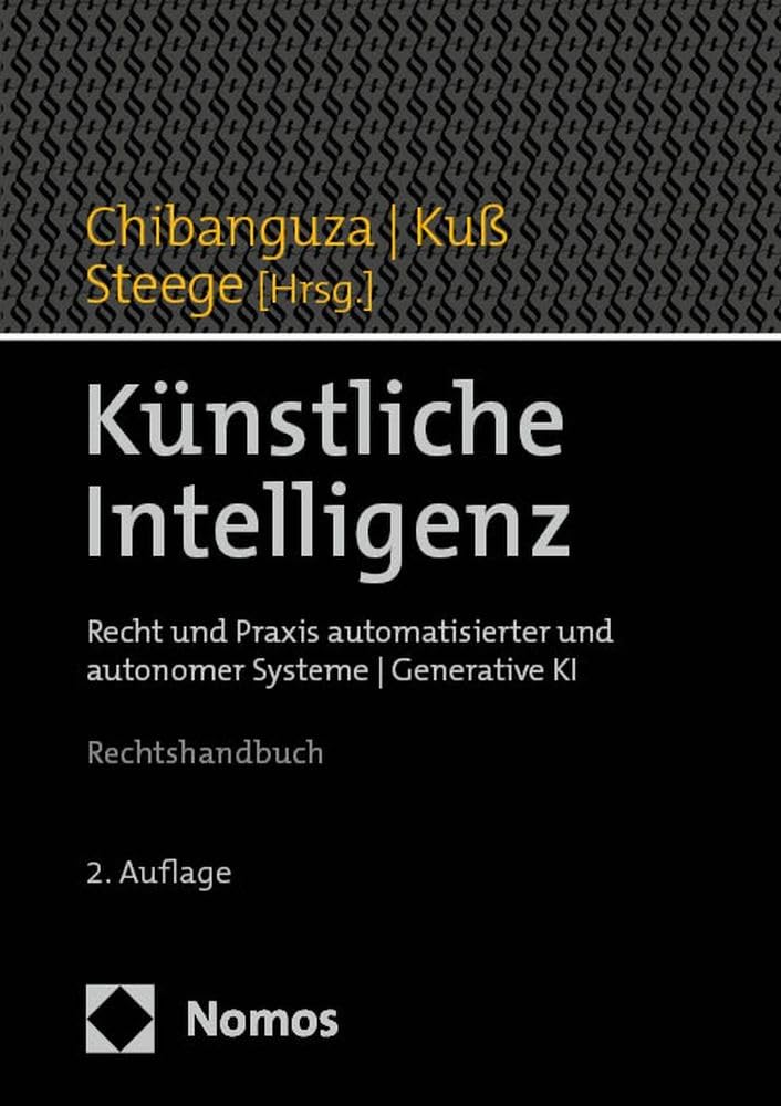 Künstliche Intelligenz: Recht und Praxis automatisierter und autonomer Systeme | Generative KI cover image