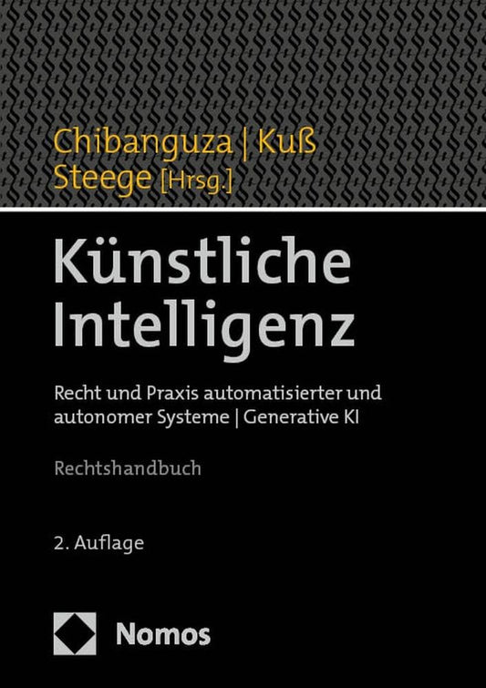 Künstliche Intelligenz: Recht und Praxis automatisierter und autonomer Systeme | Generative KI cover image