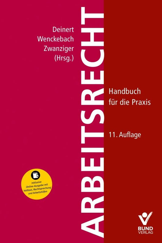 Arbeitsrecht: Handbuch für die Praxis - inkl. Online-Zugriff auf alle Inhalte cover image