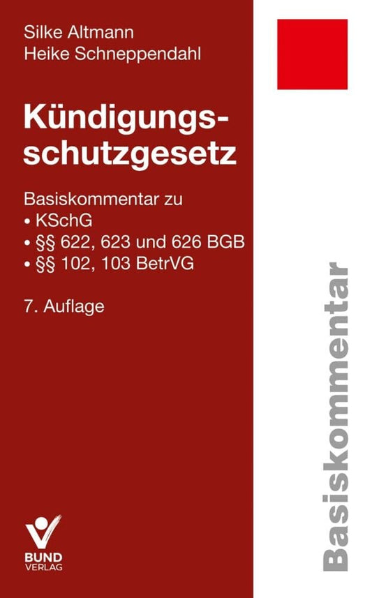 Kündigungsschutzgesetz (Basiskommentare) cover image