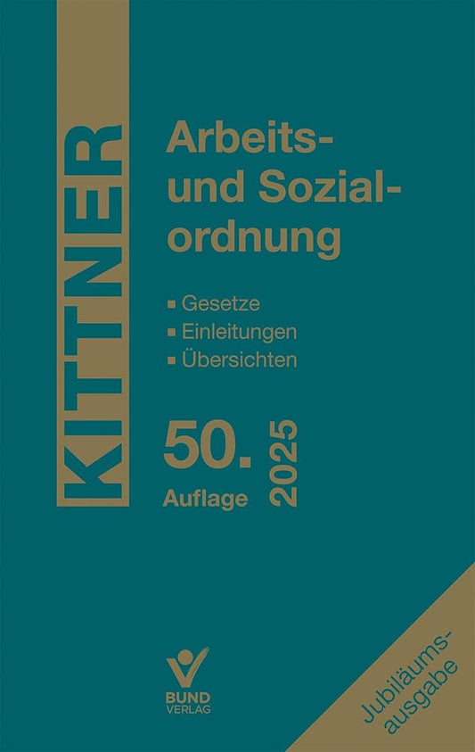 Arbeits- und Sozialordnung: Gesetze - Einleitungen - Übersichten - inkl. Online-Zugriff auf alle Inhalte, Gesetze und Rechtsprechung im Volltext cover image