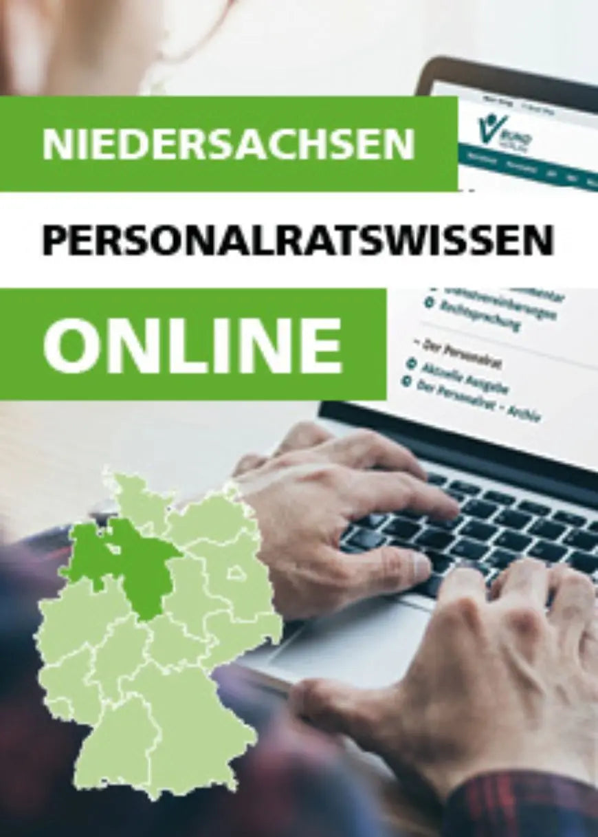 Personalratswissen Niedersachsen • online (zusätzliche Digital-Lizenz/en)