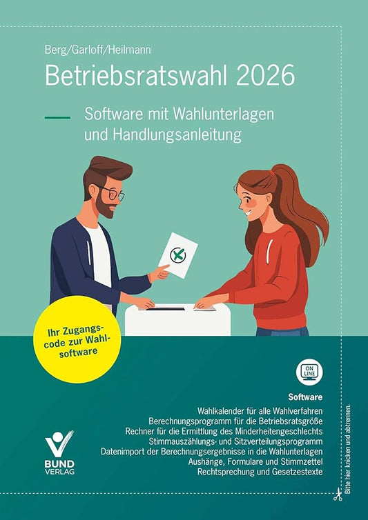 Betriebsratswahl 2026: Software mit Wahlunterlagen und Handlungsanleitung cover image