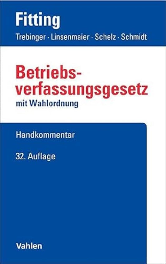Betriebsverfassungsgesetz: mit Wahlordnung cover image