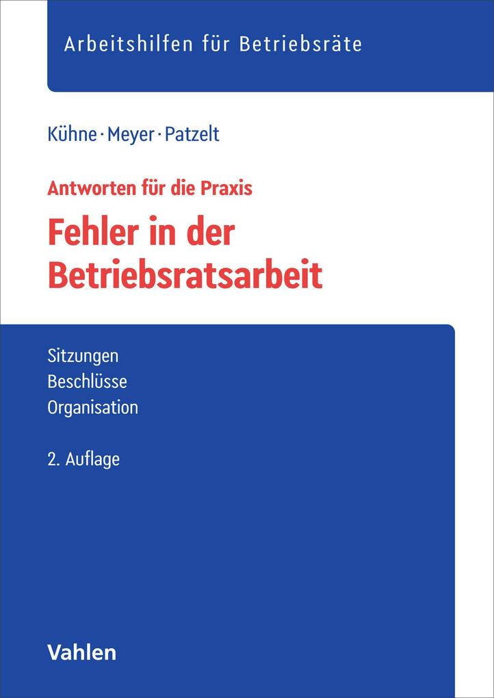 Fehler in der Betriebsratsarbeit