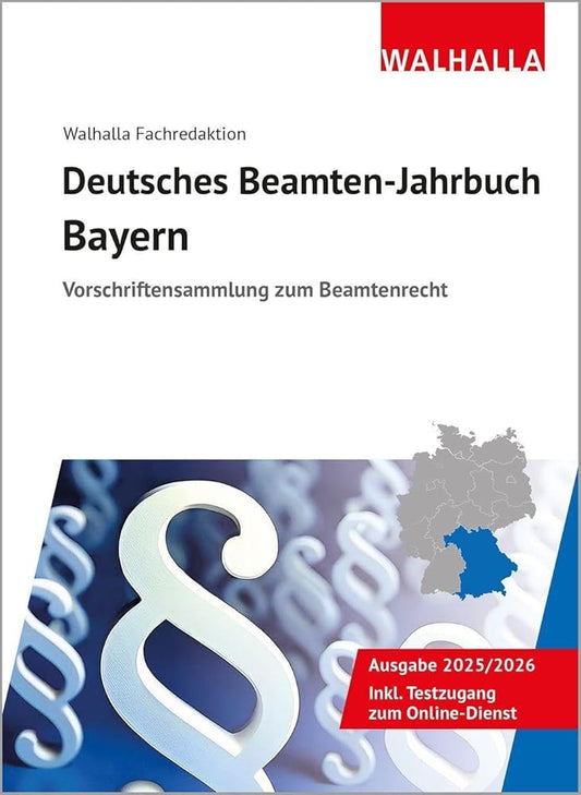 Deutsches Beamten-Jahrbuch Bayern 2025: Vorschriftensammlung zum Beamtenrecht cover image