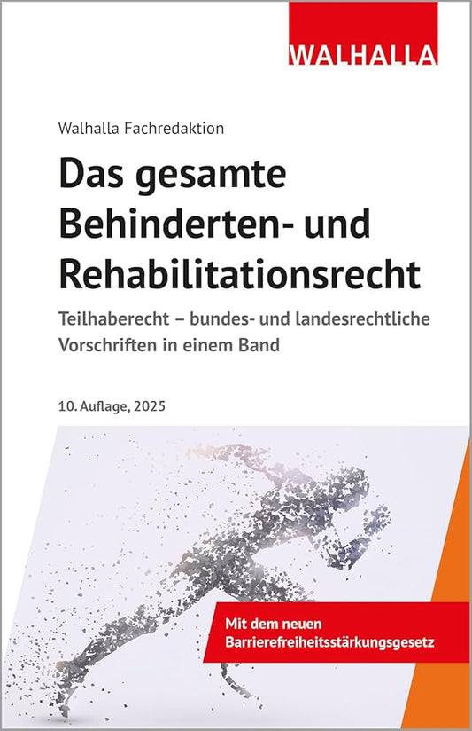 Das gesamte Behinderten- und Rehabilitationsrecht: Ausgabe 2025 cover image