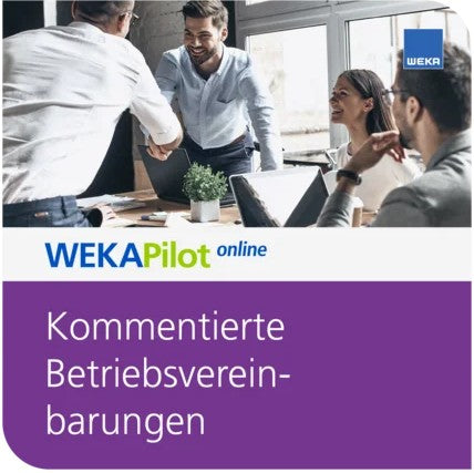 Kommentierte Betriebsvereinbarungen • online
