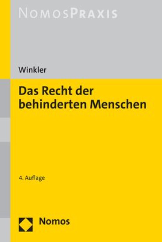 Das Recht der behinderten Menschen