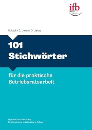 101 Stichwörter für die praktische Betriebsratsarbeit cover image