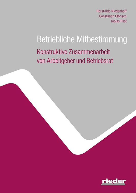 Betriebliche Mitbestimmung: - Konstruktive Zusammenarbeit von Arbeitgeber und Betriebsrat cover image