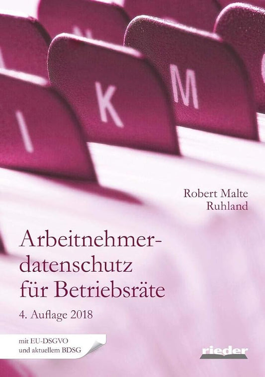 Arbeitnehmerdatenschutz für Betriebsräte: 10 Praxisbeispiele cover image