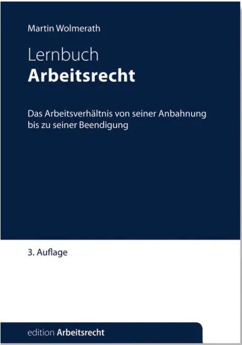 Lernbuch Arbeitsrecht