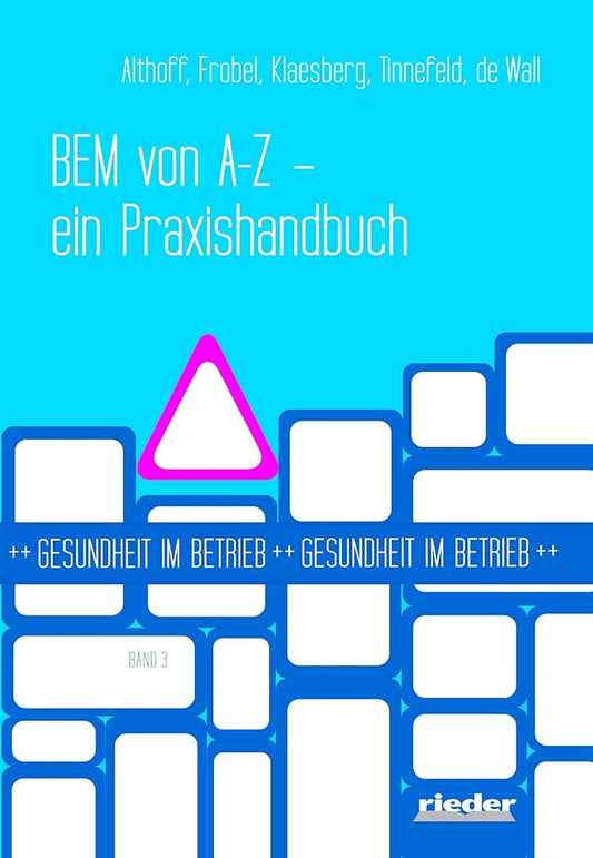 BEM von A - Z: - ein Praxishandbuch cover image