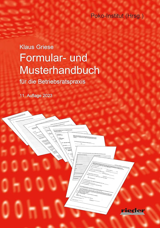 Formular- und Musterhandbuch für die Betriebsratspraxis cover image