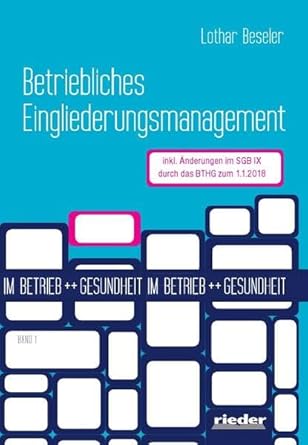 Betriebliches Eingliederungsmanagement cover image